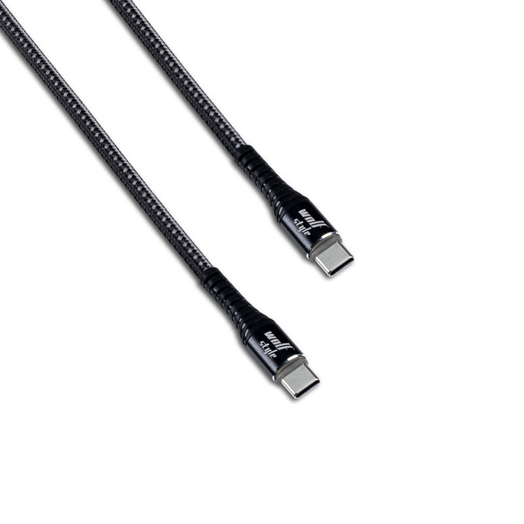 کابل شارژ USB-C به USB-C فوموتک مدل WS-117C طول 1 متر