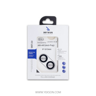 محافظ لنز رینگی شابلون دار ORYXUS مدل آیفون 13