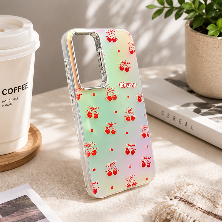 قاب گوشی سامسونگ A55 طرح گیلاس Cherry مدل فانتزی